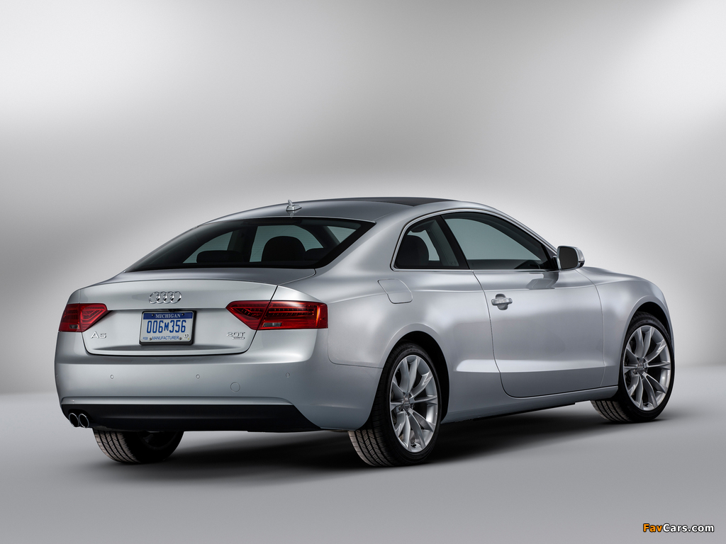 Audi A5 2.0T Coupe US-spec 2012 wallpapers (1024 x 768)