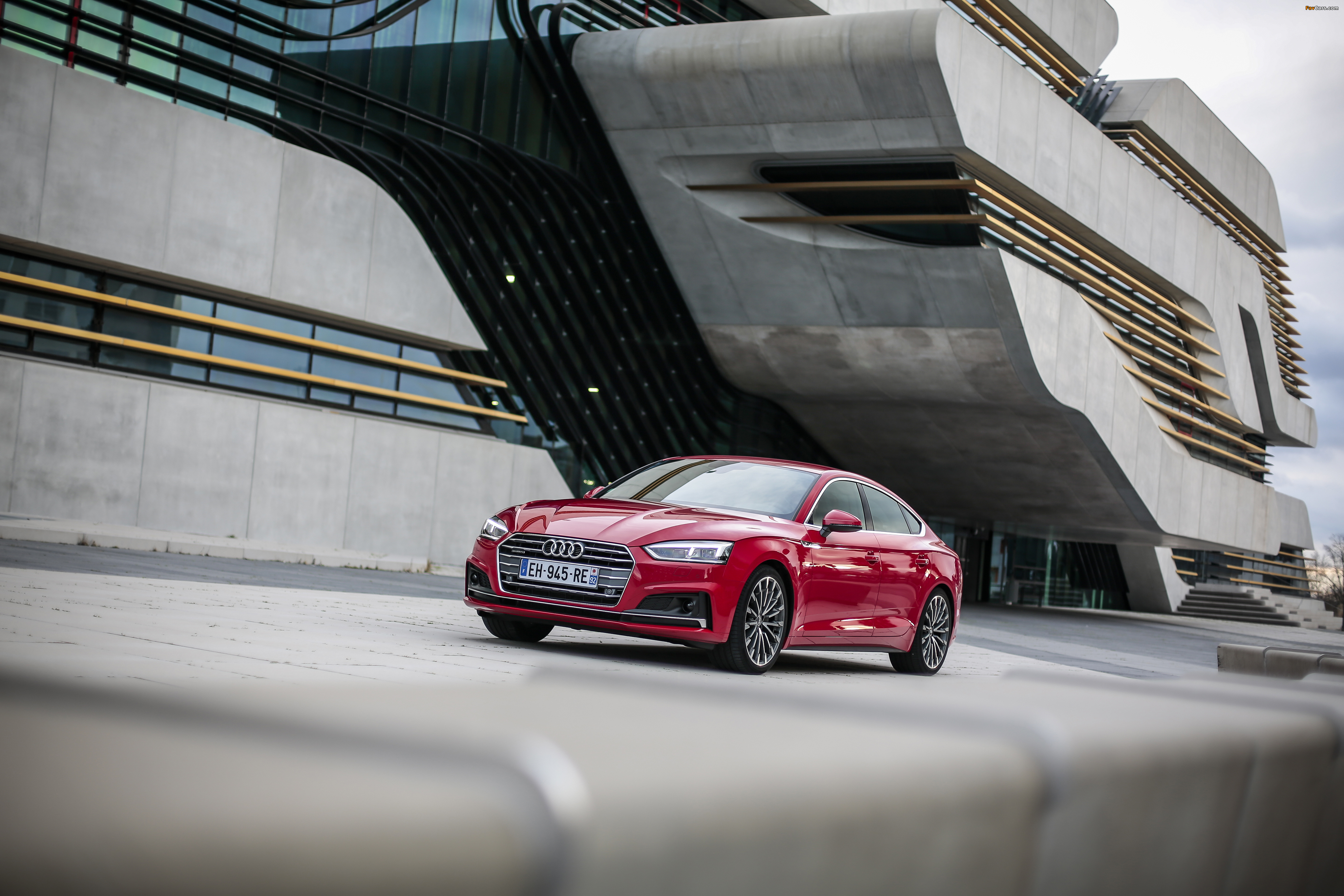 Audi A5 Sportback 2.0 TFSI quattro S line 2016 photos (4096 x 2731)