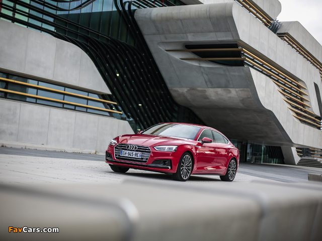 Audi A5 Sportback 2.0 TFSI quattro S line 2016 photos (640 x 480)