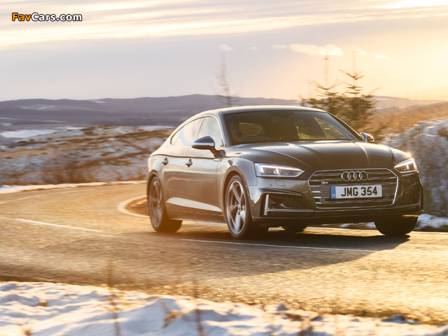 Audi S5 Sportback UK-spec 2017 images (640 x 480)