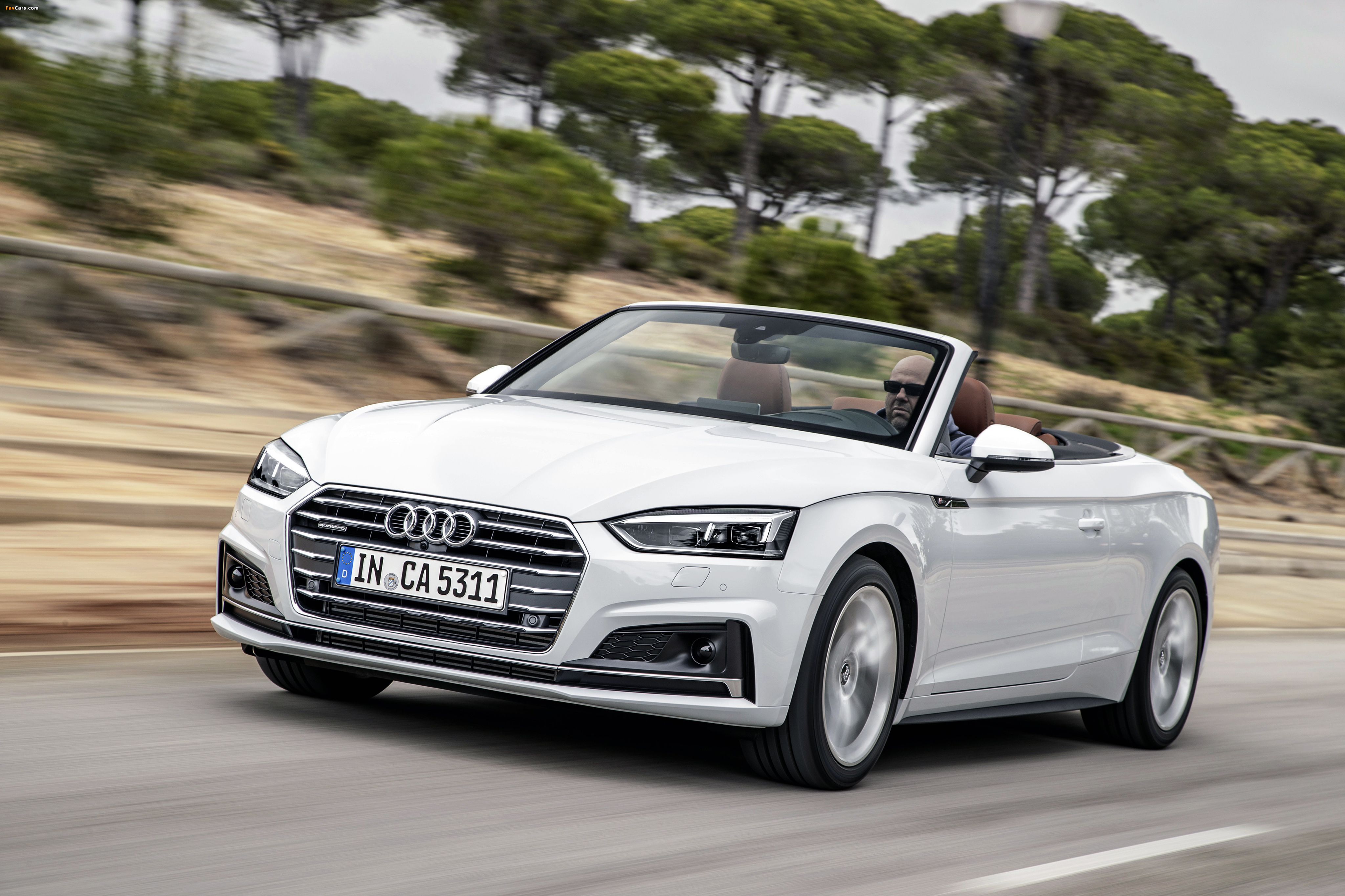 Audi A5 Cabriolet 2.0 TDI quattro S Line 2017 photos (4096 x 2730)