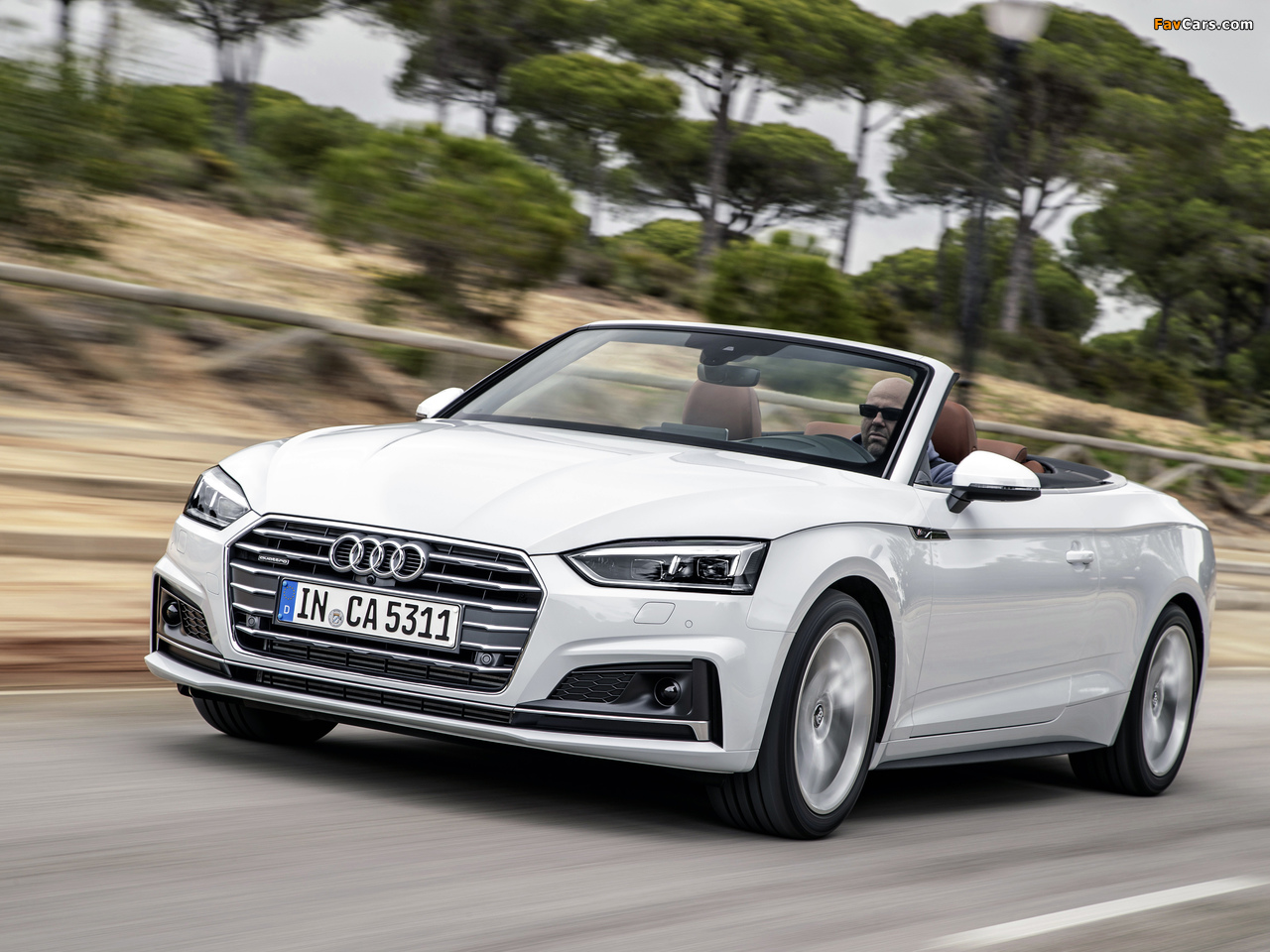 Audi A5 Cabriolet 2.0 TDI quattro S Line 2017 photos (1280 x 960)