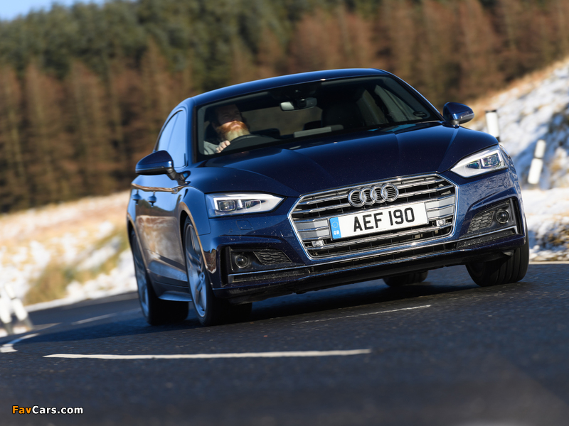 Audi A5 Sportback 2.0 TDI S line UK-spec 2017 pictures (800 x 600)