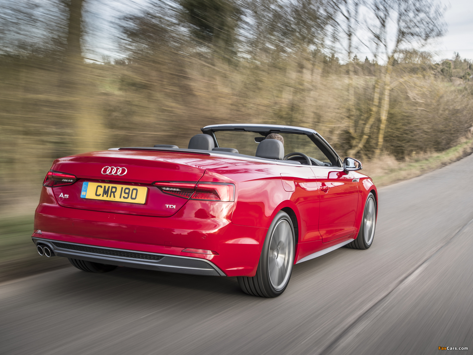 Audi A5 Cabriolet 2.0 TDI S Line UK-spec 2017 wallpapers (1600 x 1200)