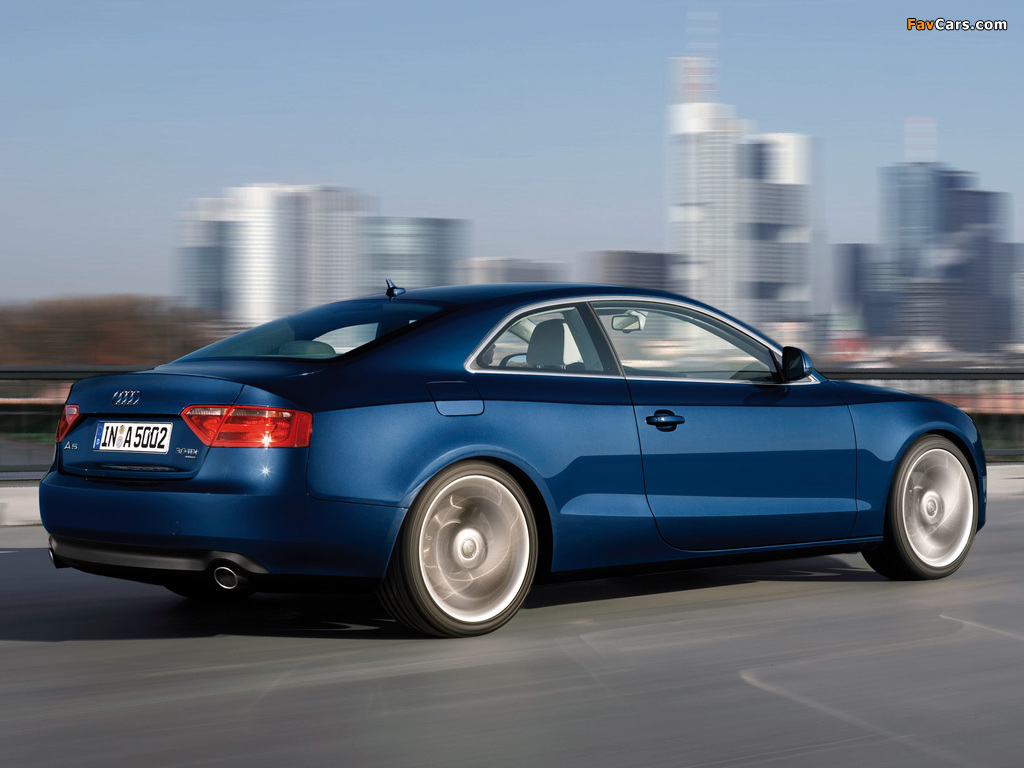 Images of Audi A5 3.0 TDI quattro Coupe 2007–11 (1024 x 768)