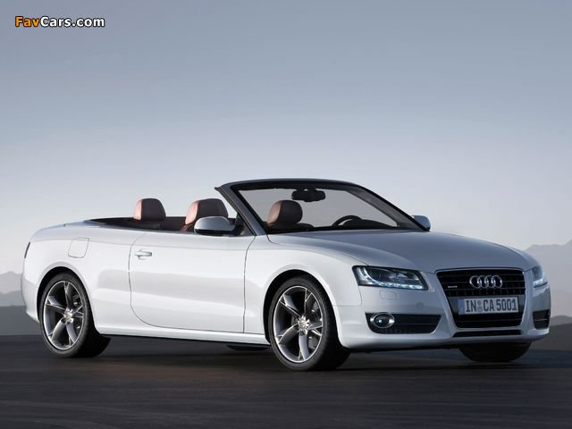 Images of Audi A5 3.0 TDI Cabriolet 2009–11 (640 x 480)
