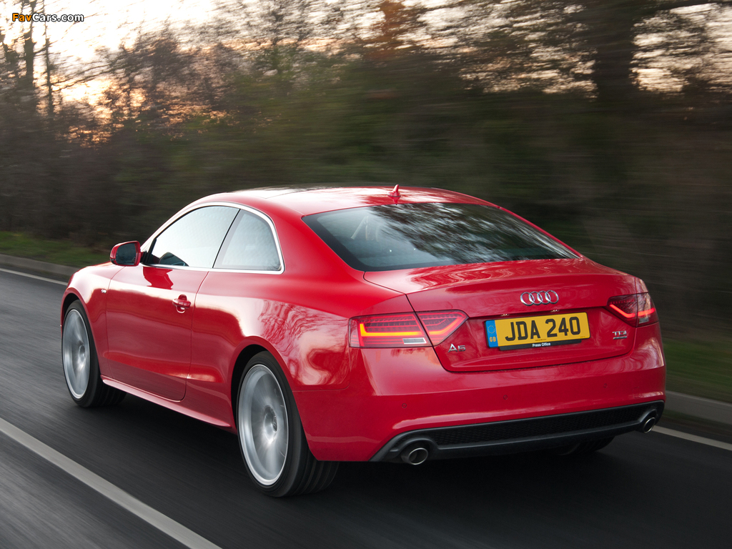 Images of Audi A5 3.0 TDI quattro S-Line UK-spec 2011 (1024 x 768)