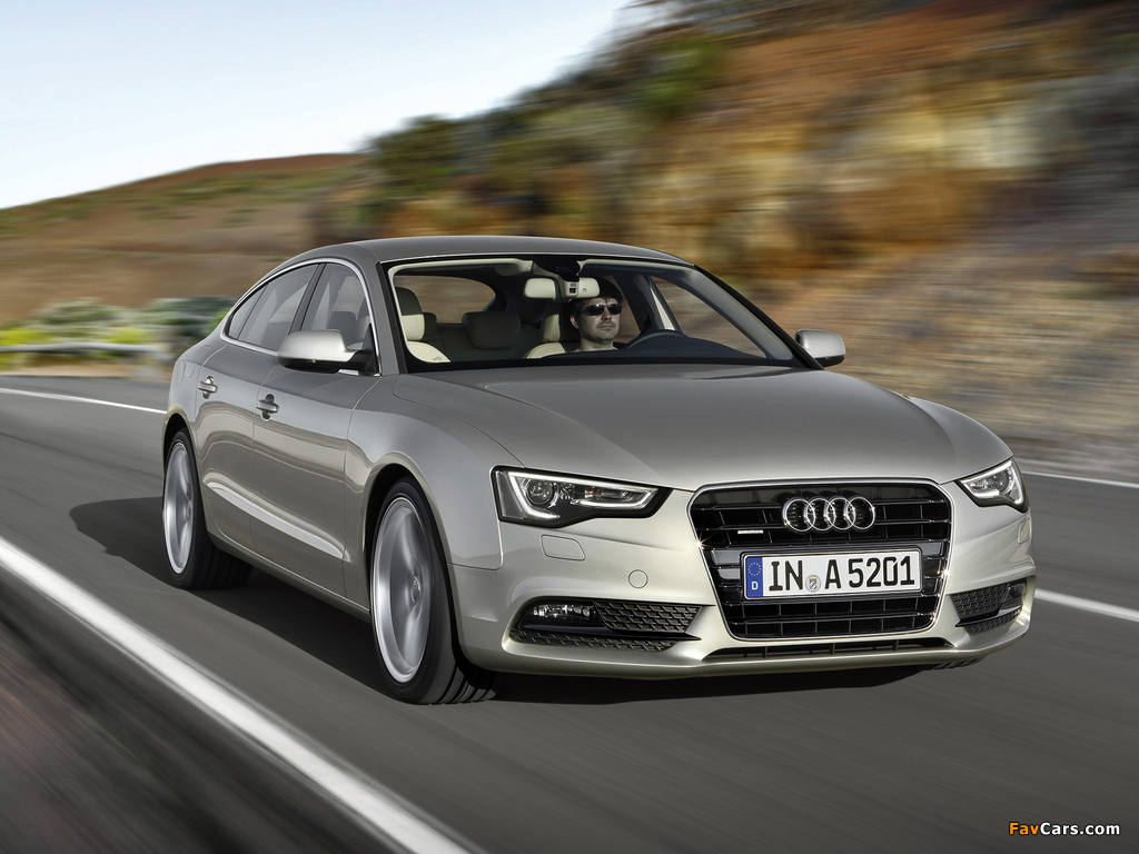 Images of Audi A5 Sportback 3.0 TDI quattro 2011 (1024 x 768)