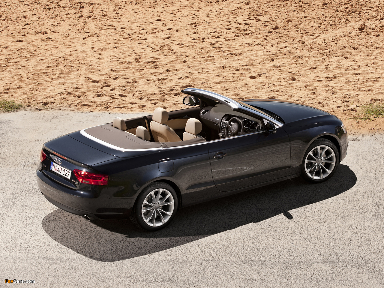 Images of Audi A5 3.0 TDI quattro Cabriolet AU-spec 2012 (1280 x 960)