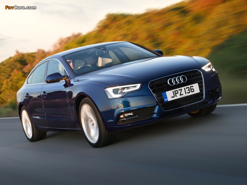 Images of Audi A5 Sportback 2.0 TDIe UK-spec 2012 (800 x 600)