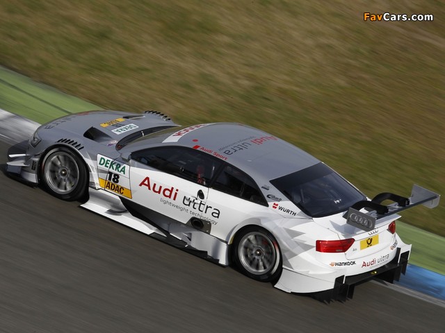 Images of Audi A5 DTM Coupe 2012 (640 x 480)