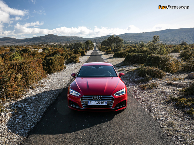 Images of Audi A5 Sportback 2.0 TFSI quattro S line 2016 (640 x 480)