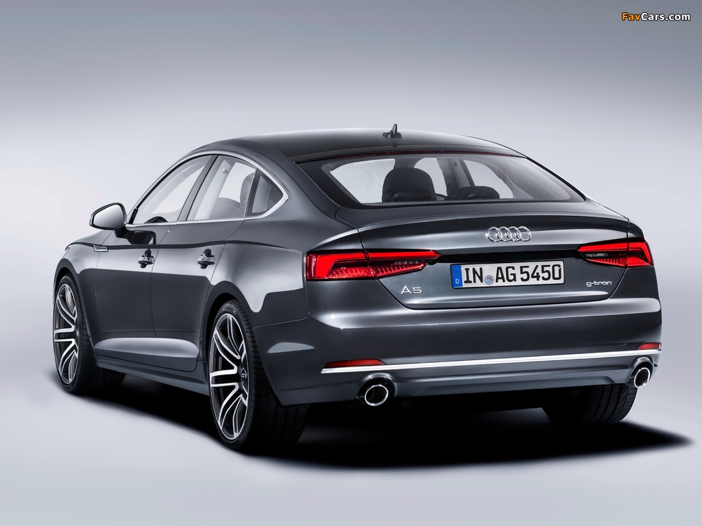 Images of Audi A5 Sportback g-tron 2016 (1024 x 768)