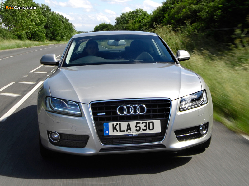 Photos of Audi A5 3.0 TDI quattro Coupe UK-spec 2007–11 (800 x 600)