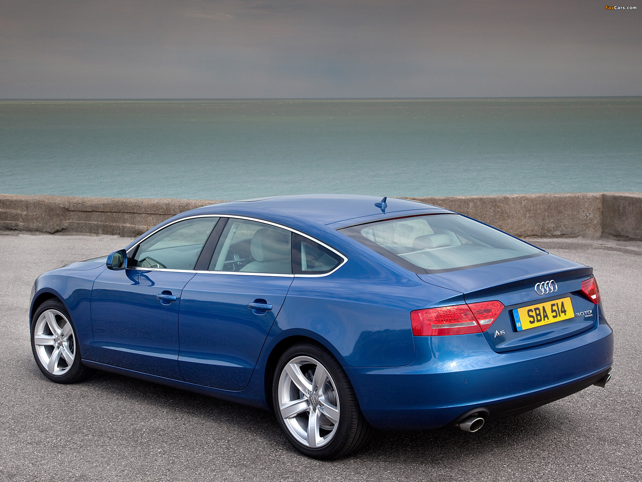 Photos of Audi A5 Sportback 3.0 TDI quattro UK-spec 2009–11 (2048 x 1536)