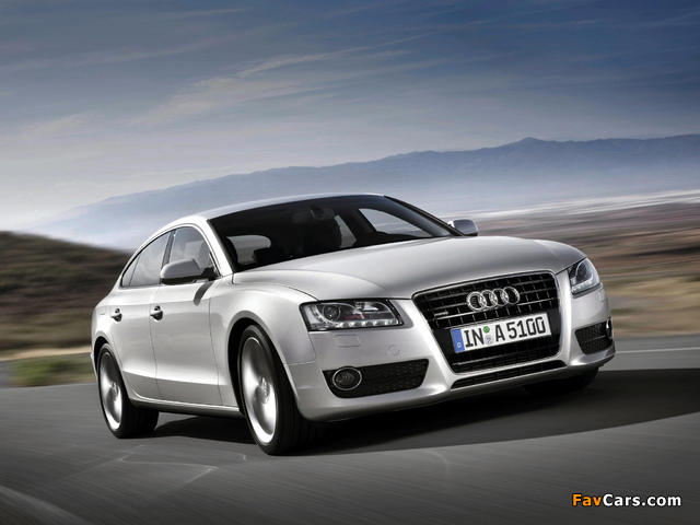 Photos of Audi A5 Sportback 3.0 TDI quattro 2009–11 (640 x 480)