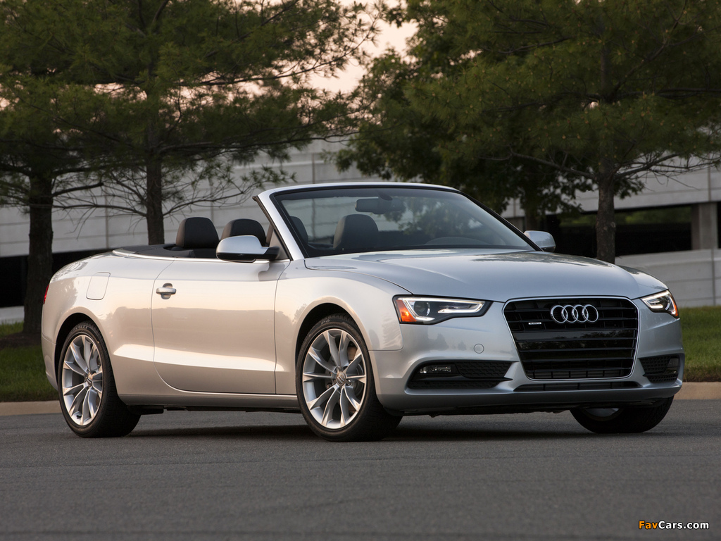 Photos of Audi A5 2.0T Cabriolet US-spec 2012 (1024 x 768)