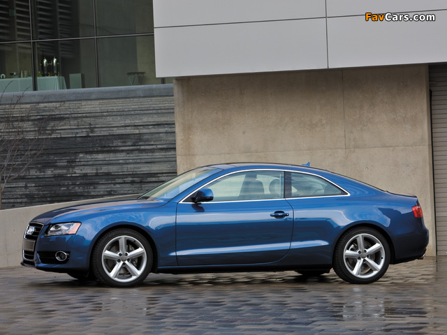 Pictures of Audi A5 3.2 Coupe US-spec 2007–11 (640 x 480)