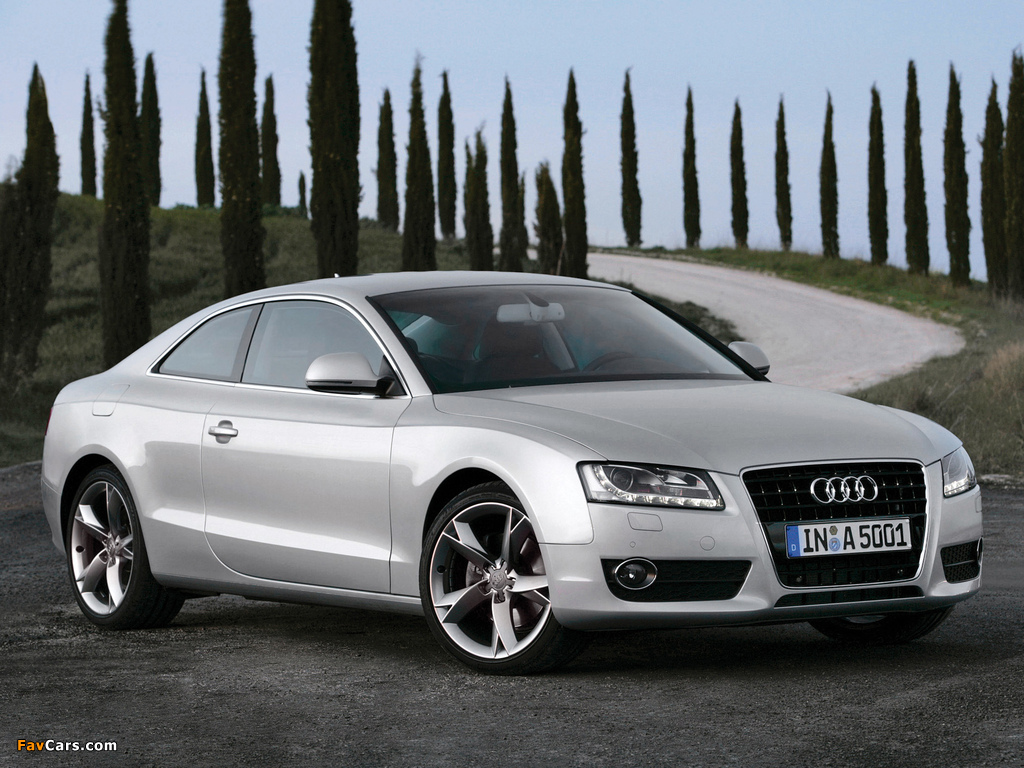 Pictures of Audi A5 3.2 Coupe 2007–11 (1024 x 768)
