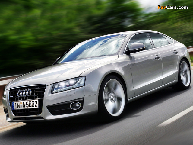 Pictures of Audi A5 Sportback 3.0 TDI quattro 2009–11 (640 x 480)