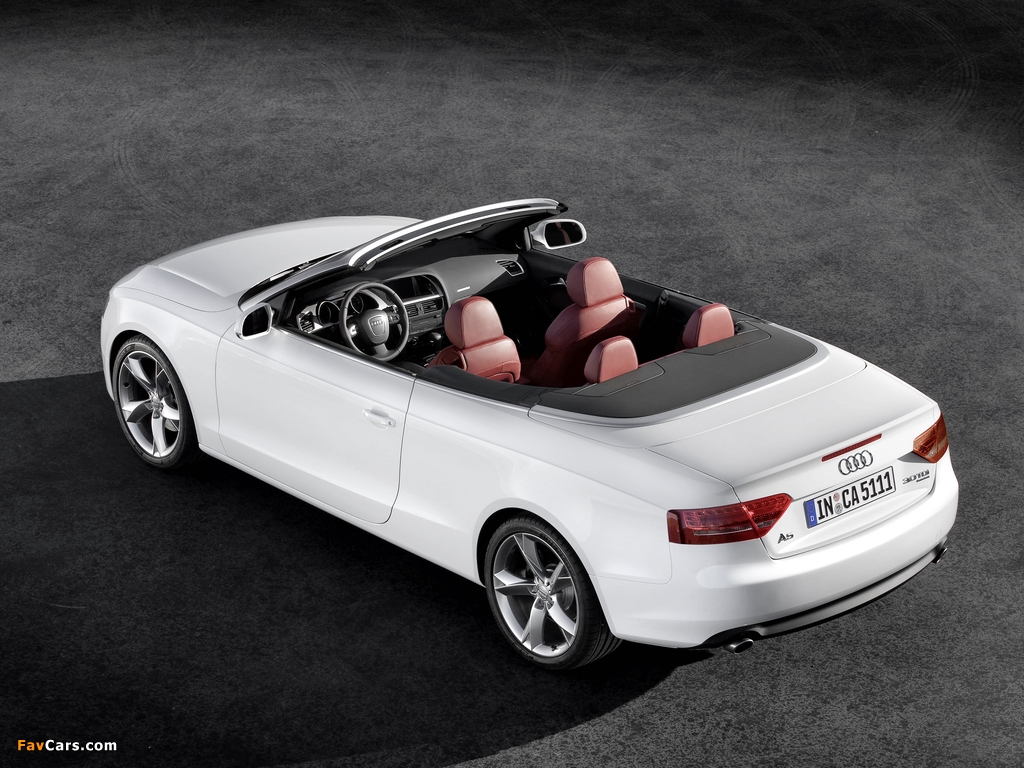 Pictures of Audi A5 3.0 TDI Cabriolet 2009–11 (1024 x 768)