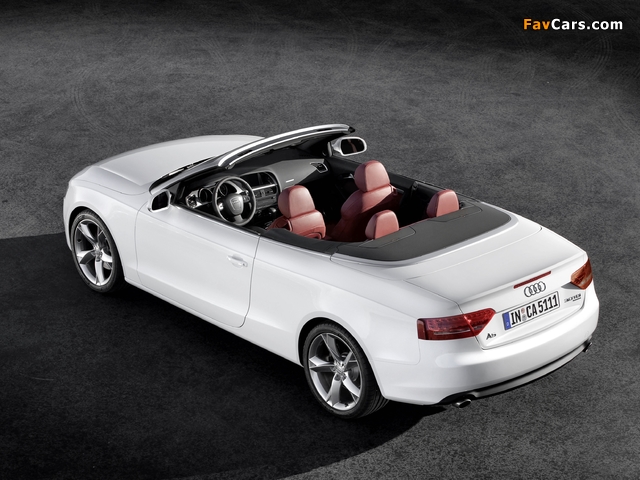 Pictures of Audi A5 3.0 TDI Cabriolet 2009–11 (640 x 480)