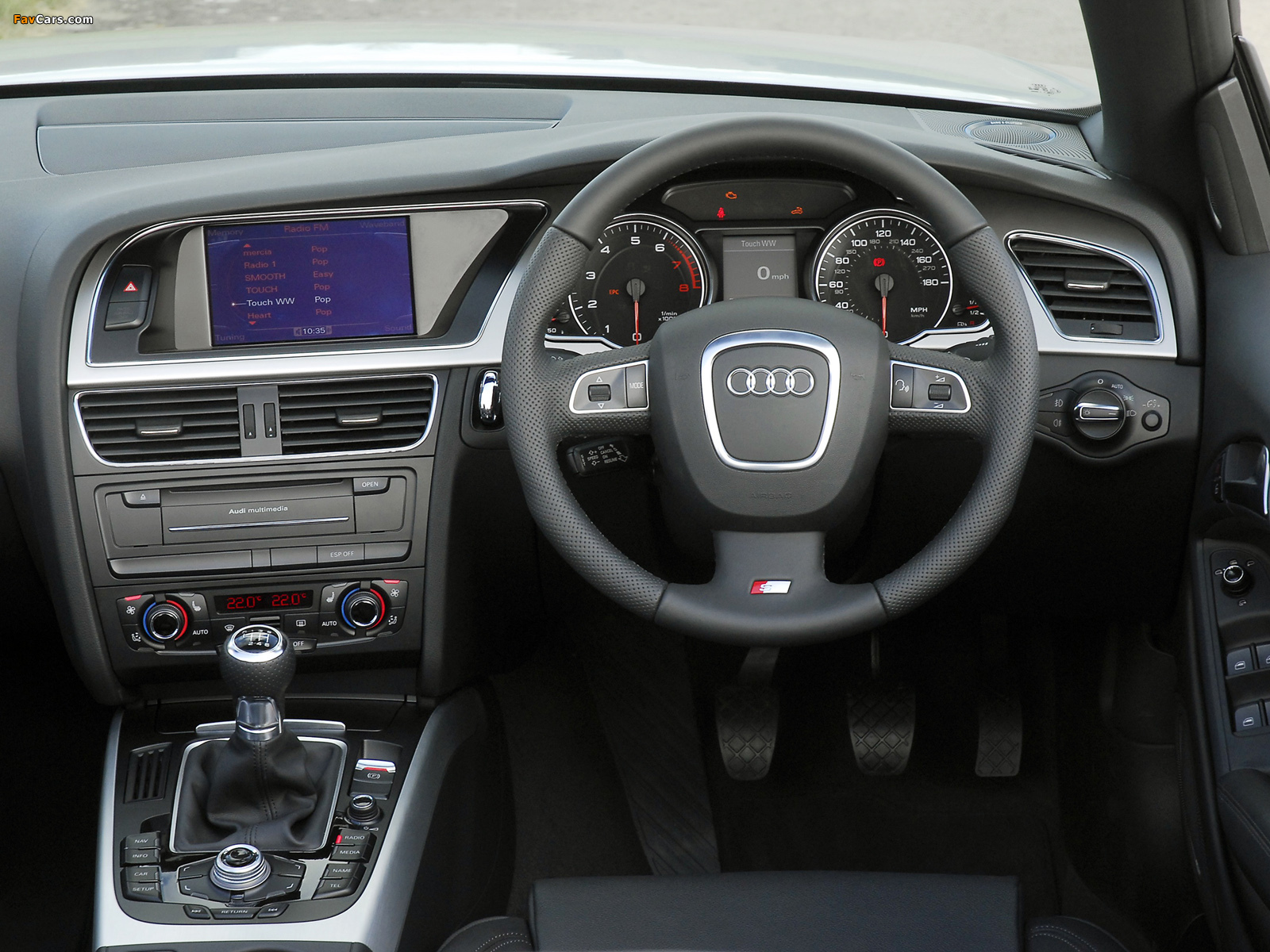 Pictures of Audi A5 2.0T S-Line Cabriolet UK-spec 2009–11 (1600 x 1200)