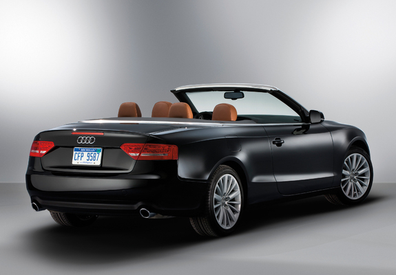 Pictures of Audi A5 2.0T Cabriolet US-spec 2009–11