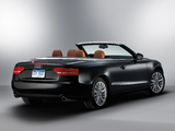 Pictures of Audi A5 2.0T Cabriolet US-spec 2009–11