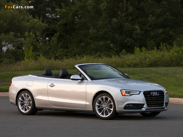 Pictures of Audi A5 2.0T Cabriolet US-spec 2012 (640 x 480)