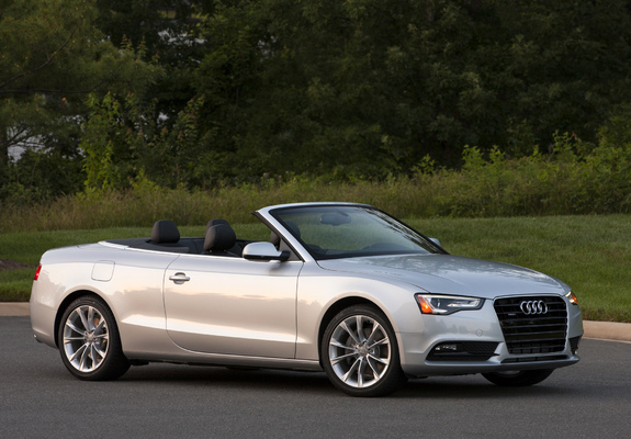 Pictures of Audi A5 2.0T Cabriolet US-spec 2012