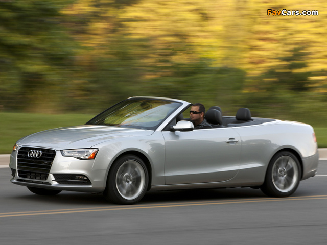 Pictures of Audi A5 2.0T Cabriolet US-spec 2012 (640 x 480)