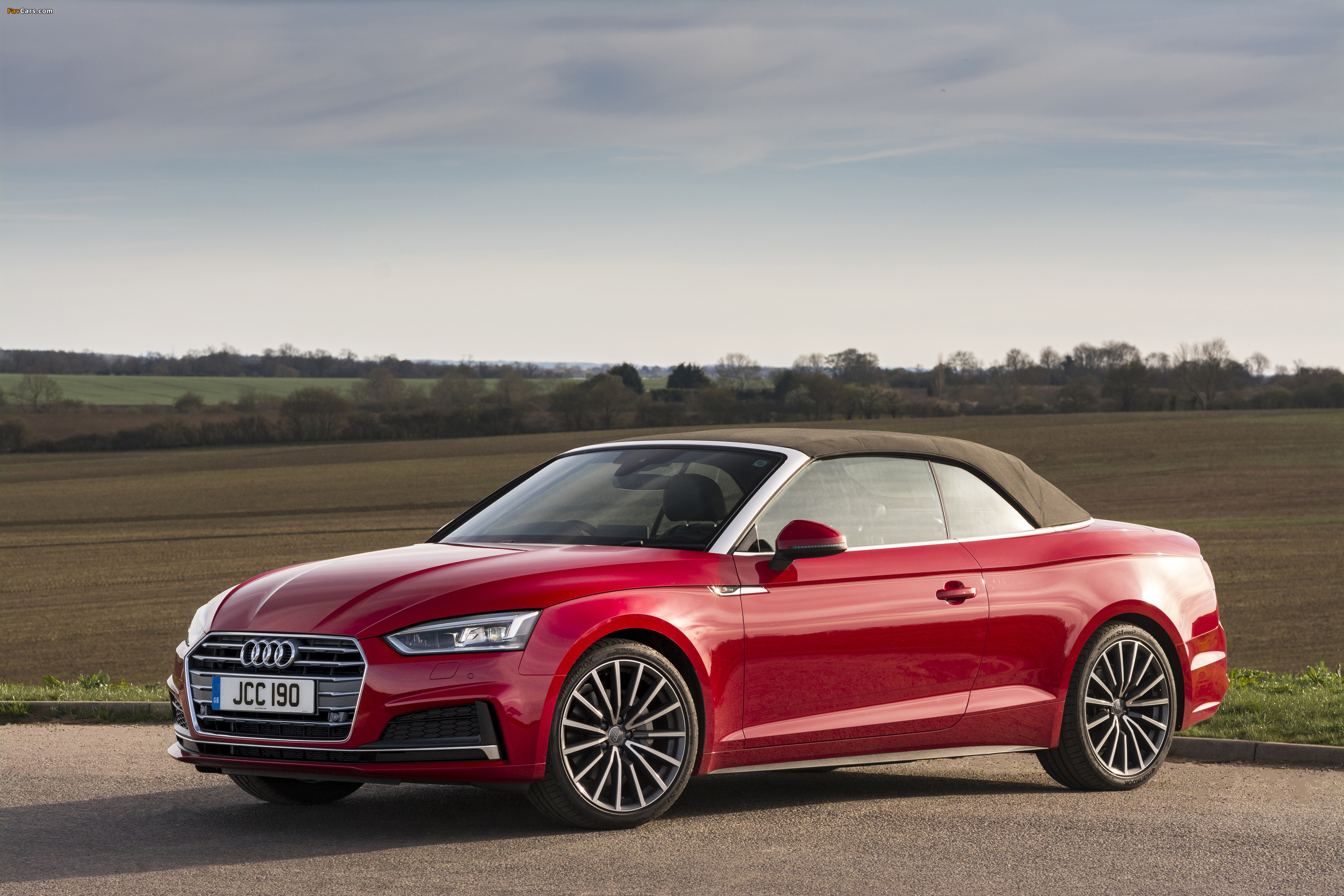 Pictures of Audi A5 Cabriolet 2.0 TDI S Line UK-spec 2017 (3000 x 2000)