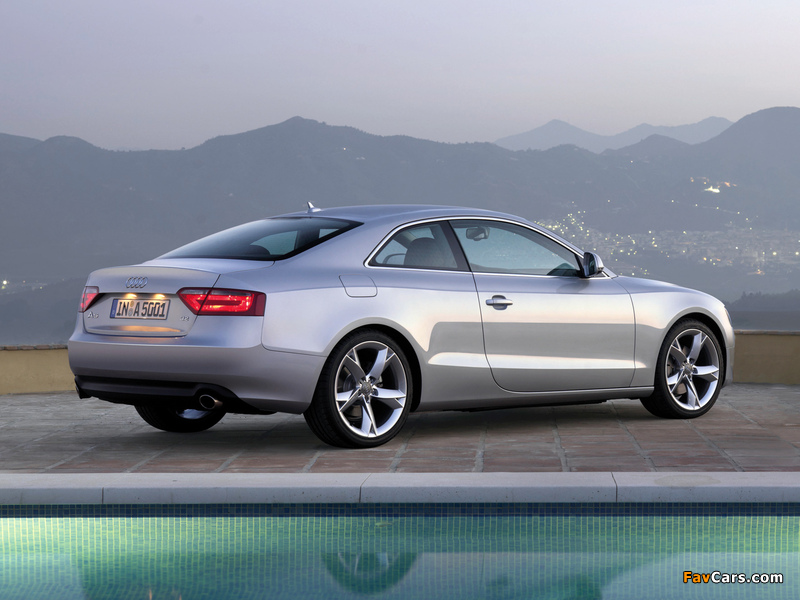 Audi A5 3.2 Coupe 2007–11 wallpapers (800 x 600)