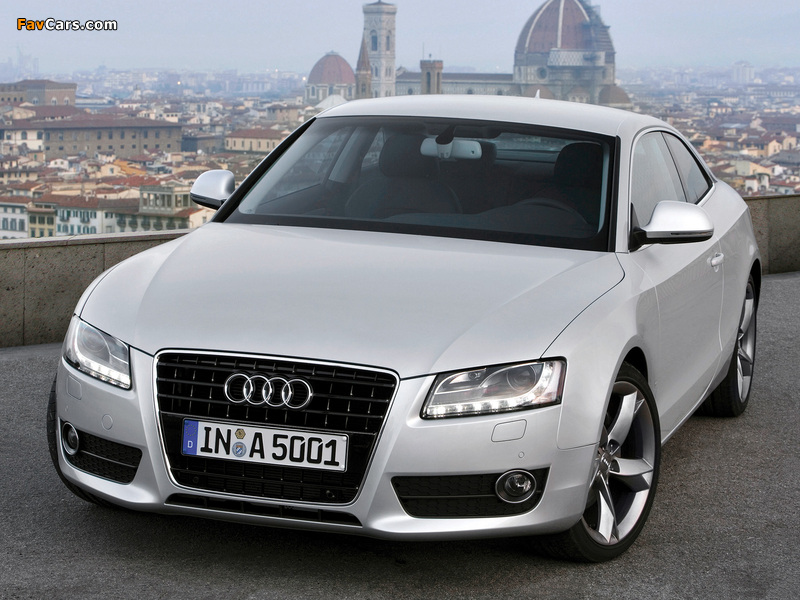 Audi A5 3.2 Coupe 2007–11 wallpapers (800 x 600)