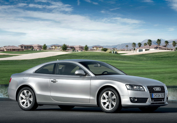 Audi A5 2.7 TDI Coupe 2007–11 wallpapers