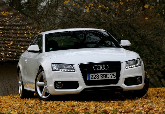 Audi A5 3.0 TDI quattro Coupe 2007–11 wallpapers