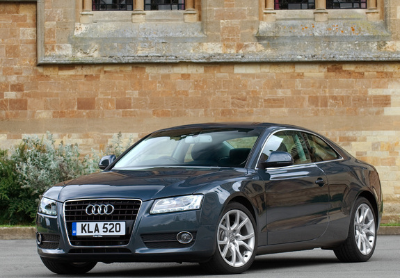 Audi A5 3.2 Coupe UK-spec 2007–11 wallpapers