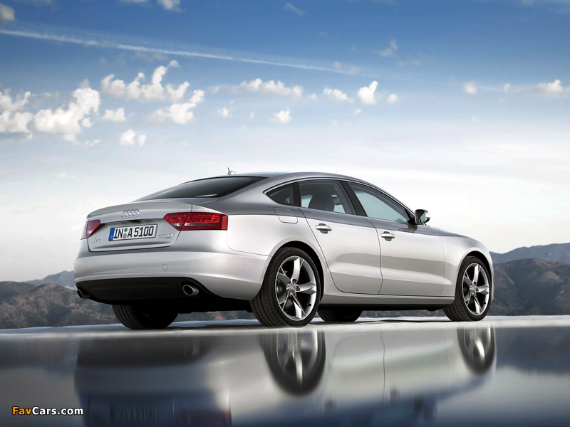 Audi A5 Sportback 3.0 TDI quattro 2009–11 wallpapers (800 x 600)