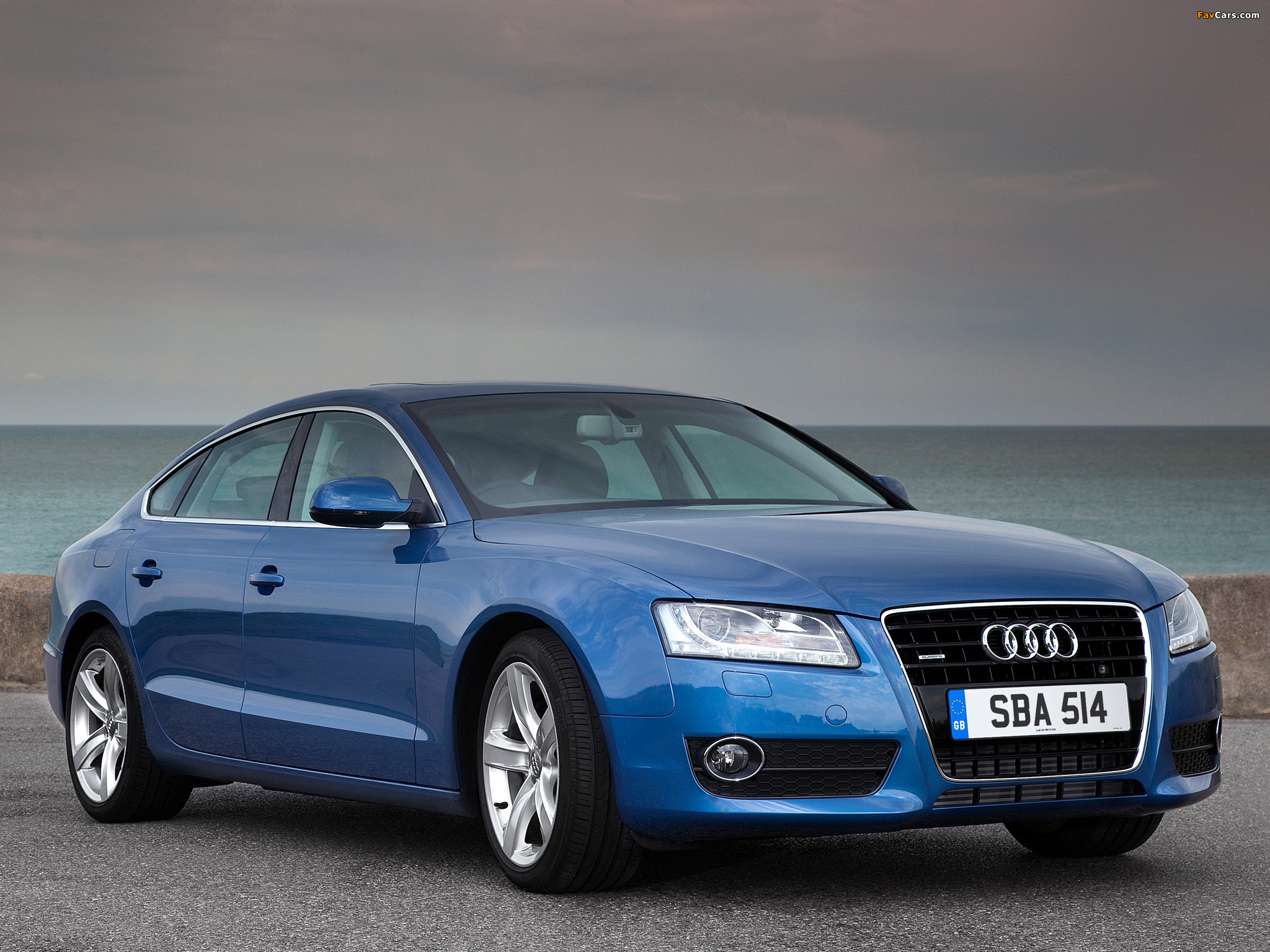 Audi A5 Sportback 3.0 TDI quattro UK-spec 2009–11 wallpapers (2048 x 1536)