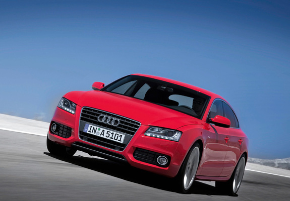 Audi A5 Sportback 2.0T S-Line 2009–11 wallpapers