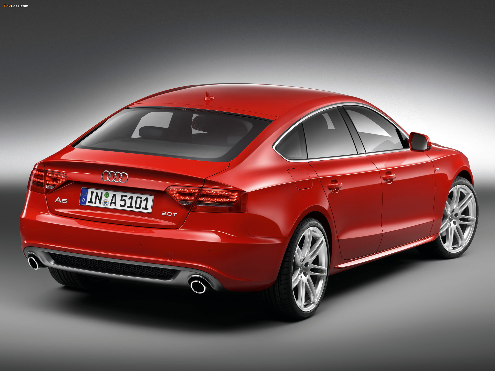 Audi A5 Sportback 2.0T S-Line 2009–11 wallpapers (2048 x 1536)