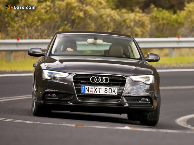 Audi A5 Sportback 3.0 TDI quattro AU-spec 2011 wallpapers (640 x 480)