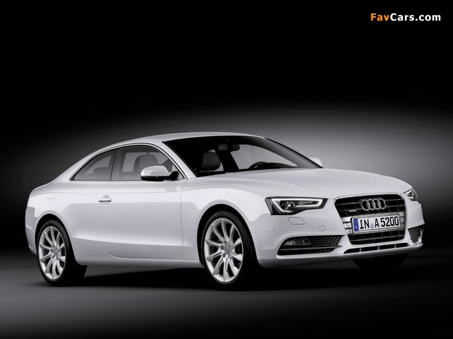 Audi A5 3.0 TDI quattro Coupe 2011 wallpapers (640 x 480)