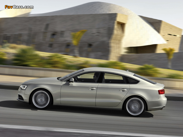 Audi A5 Sportback 3.0 TDI quattro 2011 wallpapers (640 x 480)