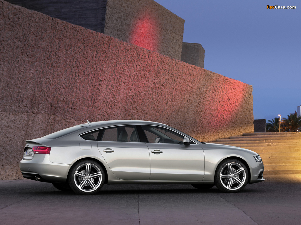 Audi A5 Sportback 3.0 TDI quattro 2011 wallpapers (1024 x 768)