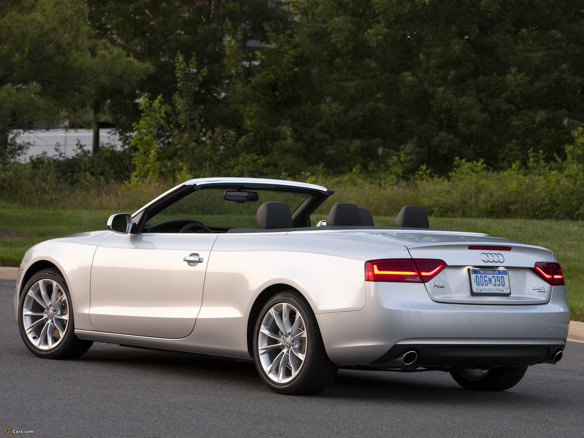 Audi A5 2.0T Cabriolet US-spec 2012 wallpapers (2048 x 1536)