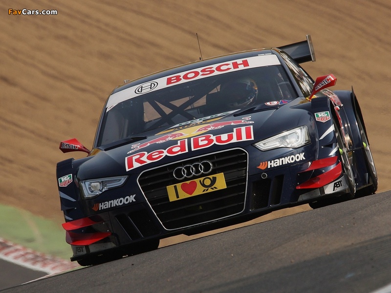 Audi A5 DTM Coupe 2012 wallpapers (800 x 600)