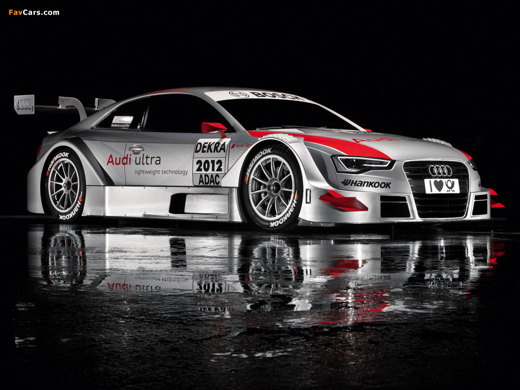 Audi A5 DTM Coupe Prototype 2012 wallpapers (1024 x 768)