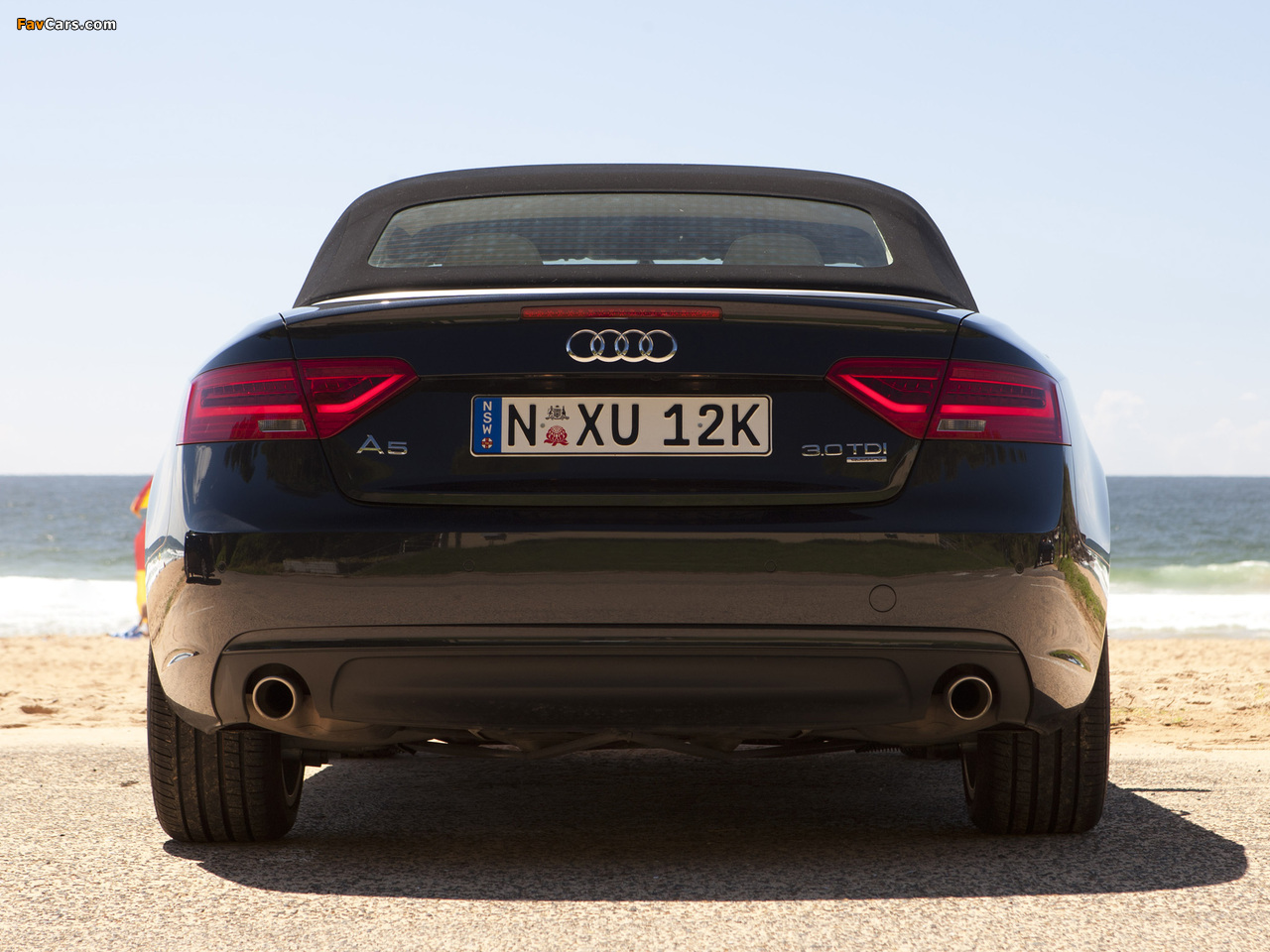 Audi A5 3.0 TDI quattro Cabriolet AU-spec 2012 wallpapers (1280 x 960)